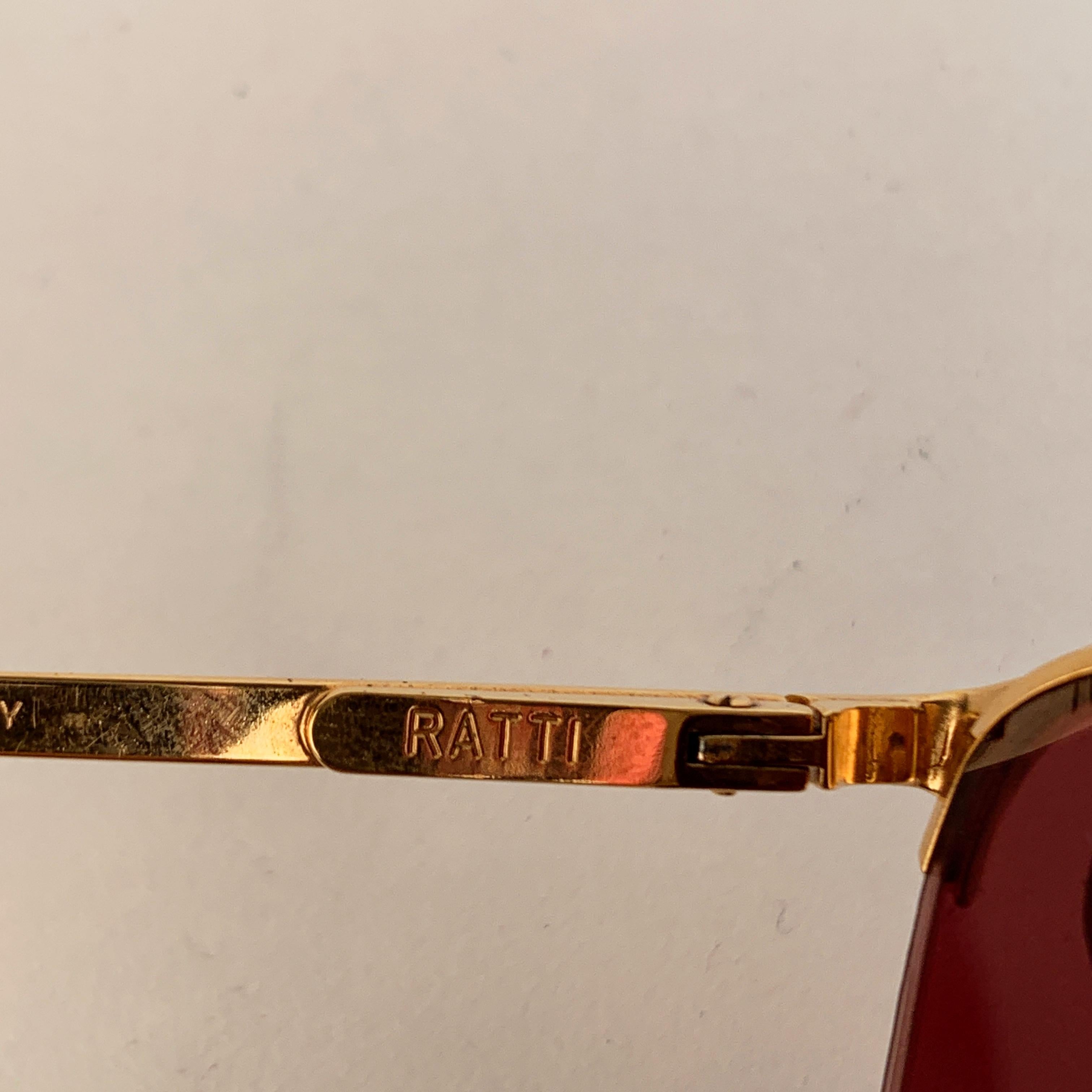 Persol Ratti Vintage Unisex Rare Flex Mint Sunglasses Mod. Alcor 4