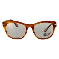 PERSOL Terra di Siena Orange Tortoiseshell Acetate Frames PERSOL Terra di Siena Orange Tortoiseshell Acetate Frames