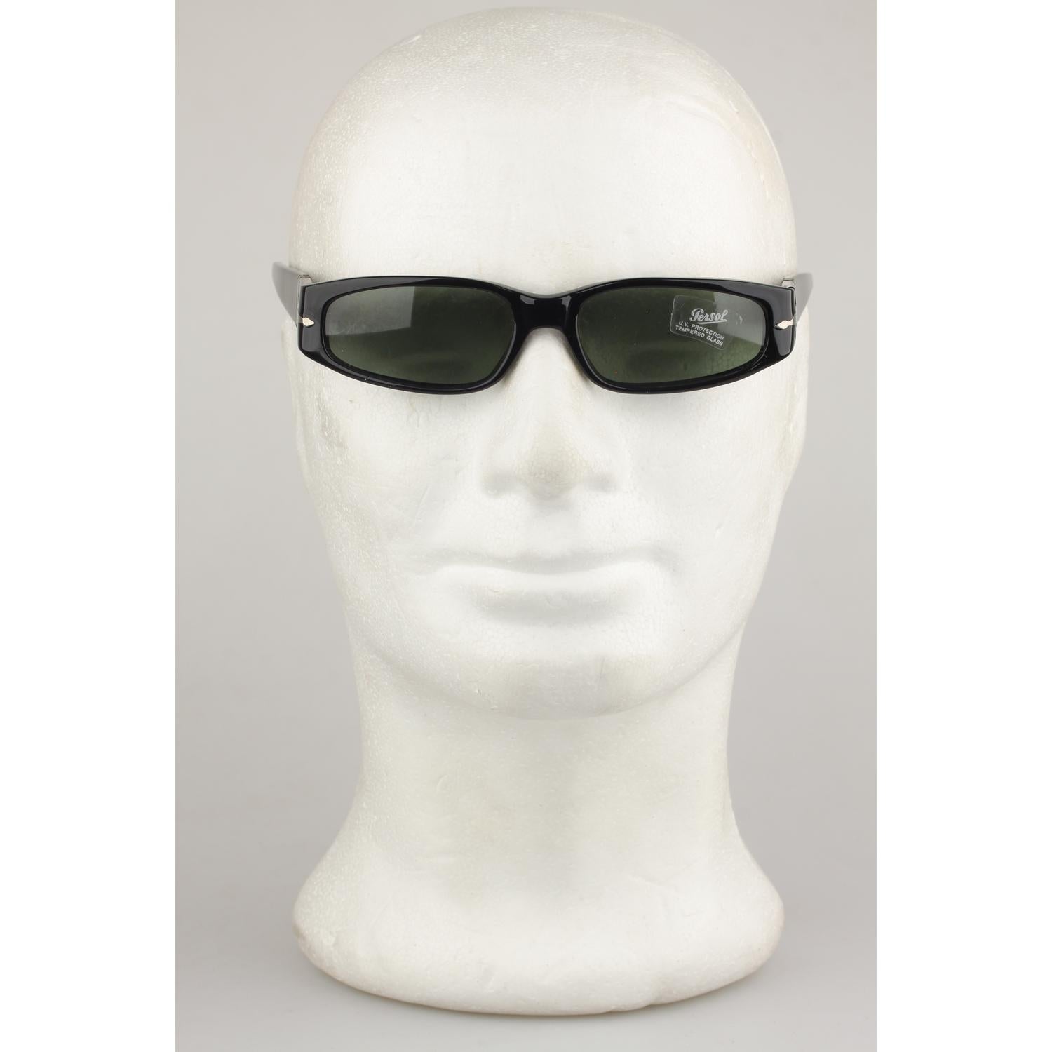 Persol Vintage Black Womens Sunglasses mod. 2545-S 55mm New Old Stock 1