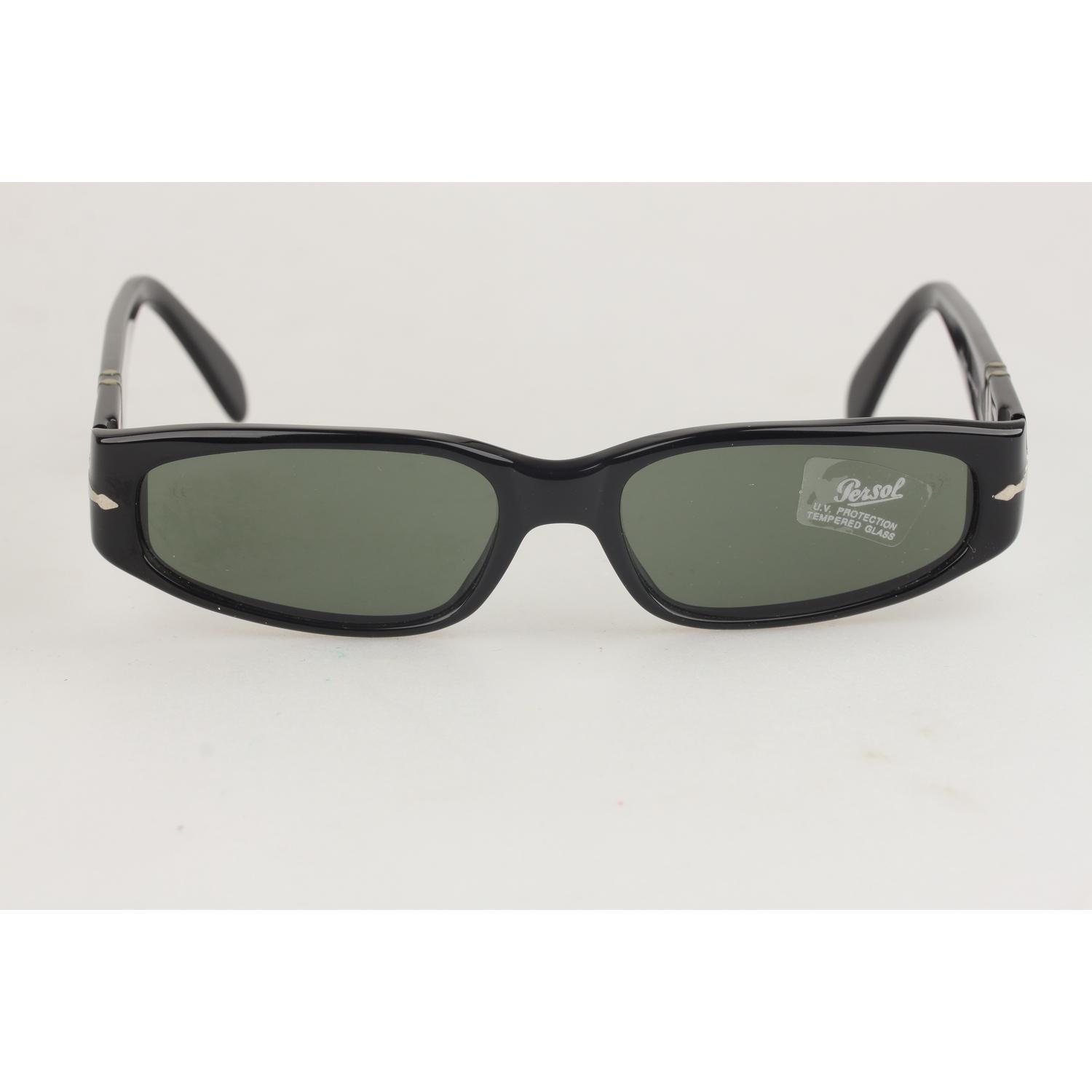Persol Vintage Black Womens Sunglasses mod. 2545-S 55mm New Old Stock 2