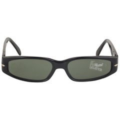Persol Vintage Black Womens Sunglasses mod. 2545-S 55mm New Old Stock