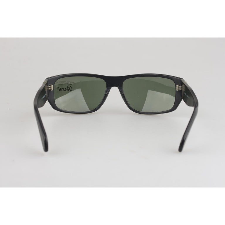 Persol Vintage Matte Black Meflecto Sunglasses EF013 New Old Stock For ...