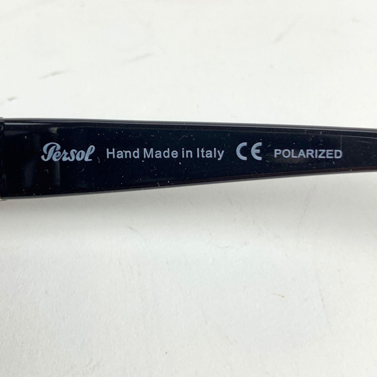 Mintschwarze 2873-S Vintage-Sonnenbrille Polarisiert 50/20 135 mm 2