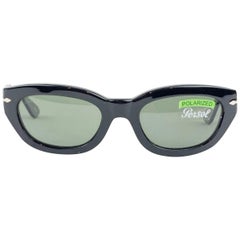Mintschwarze 2873-S Vintage-Sonnenbrille Polarisiert 50/20 135 mm