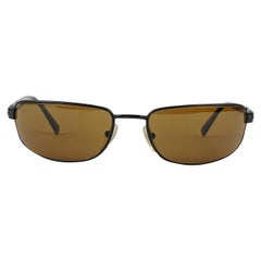 Persol Vintage Mint Men Sunglasses 2128S Black Metal 62/18 125 mm