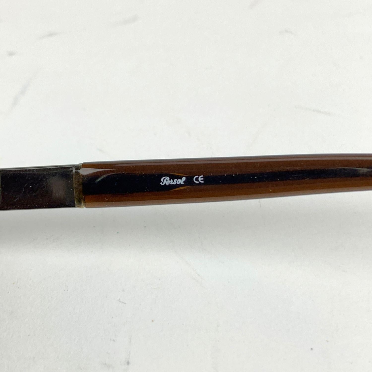 Persol Vintage Mint Rimless 2131-S Mirrored Sunglasses 60/15 125 mm In New Condition In Rome, Rome