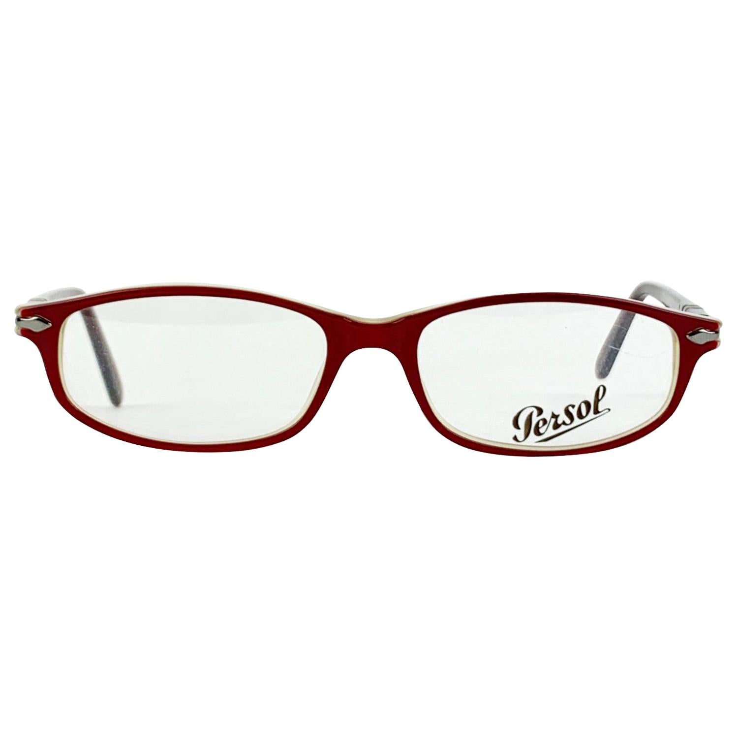 Persol Vintage Mint Unisex 2592-V 218 Red Eyeglasses 51/16 135 mm