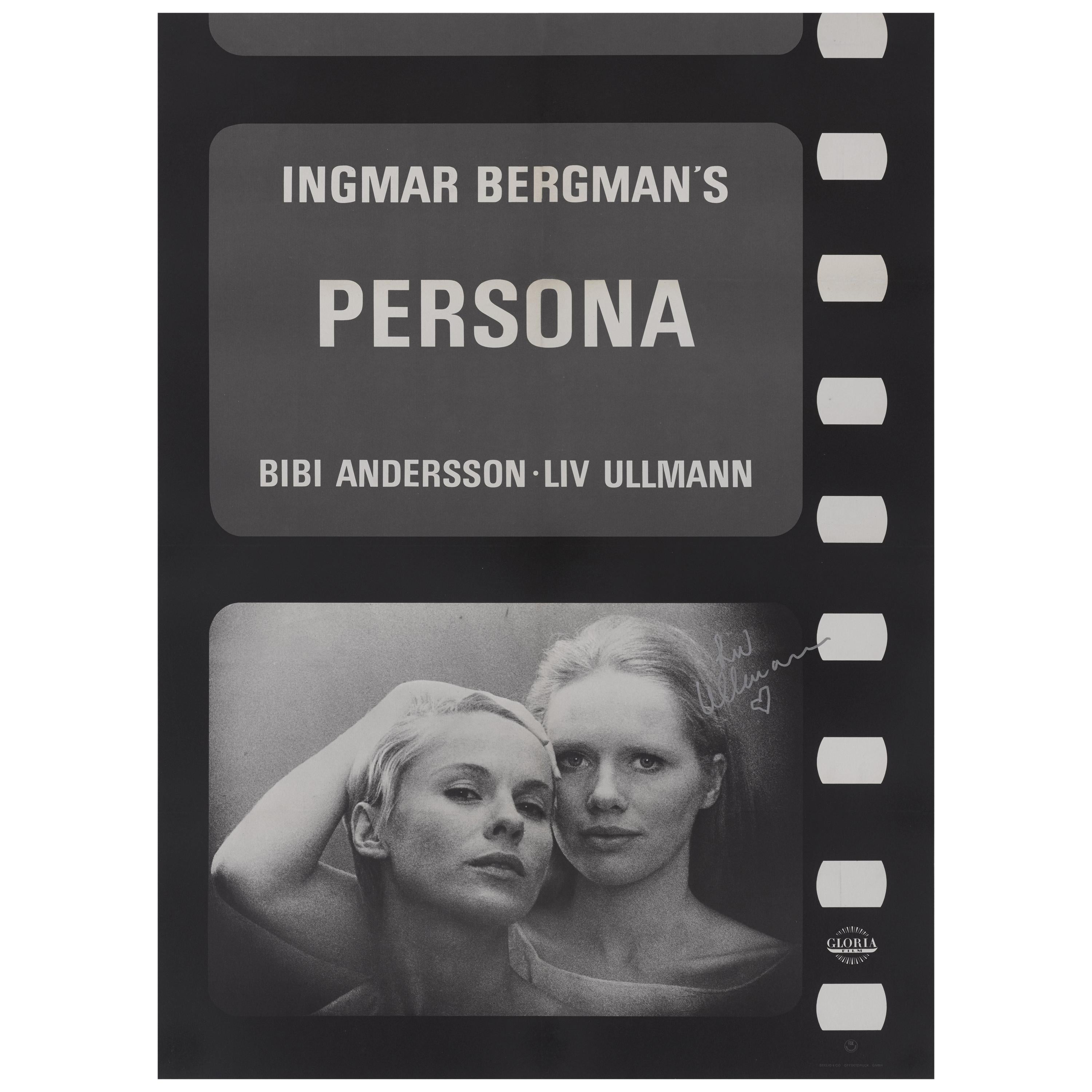 'Persona' Film Poster For Sale