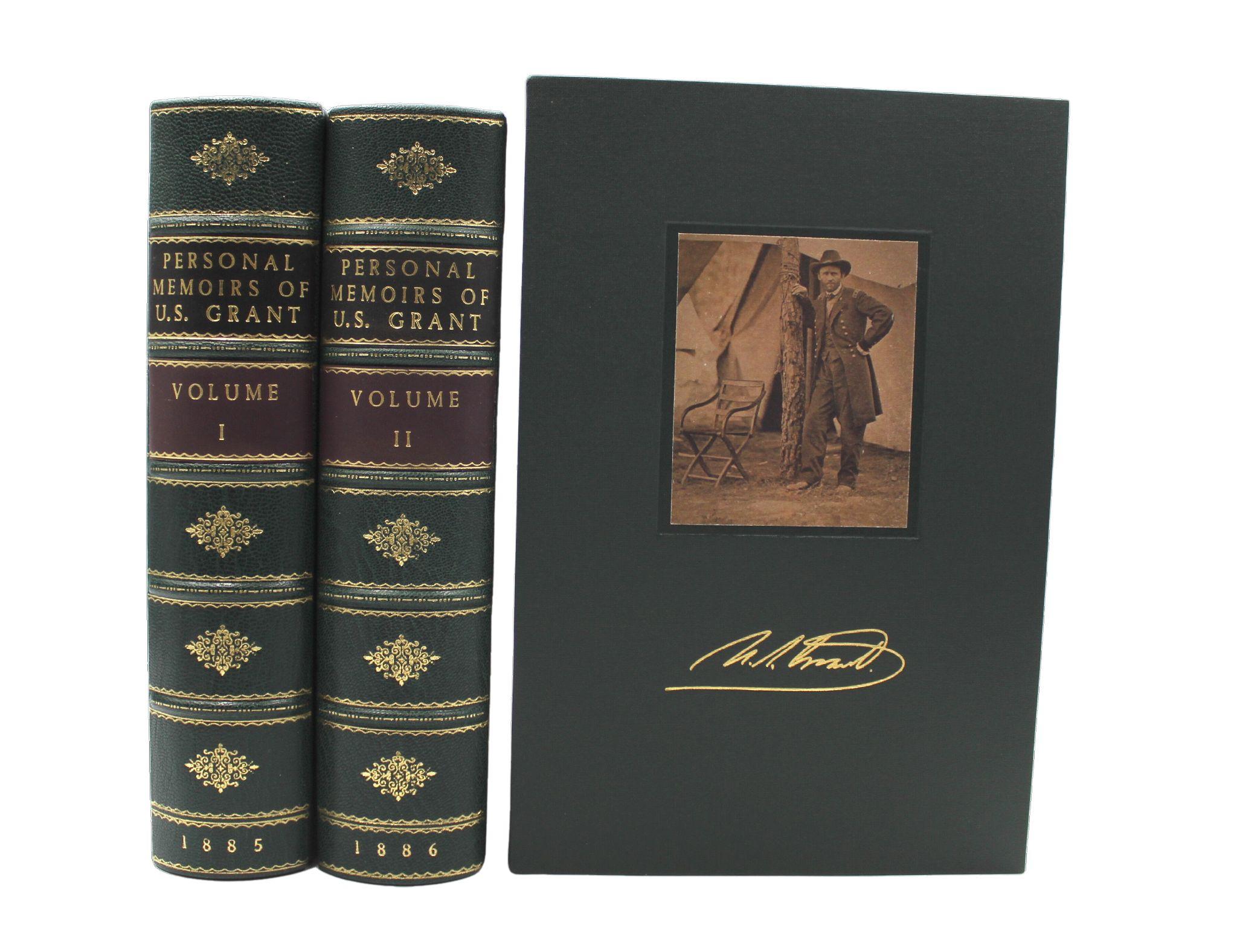 Personal Memoirs of U. S. Grant, First Edition, Two-Volume Set, 1885-86 In Good Condition In Colorado Springs, CO
