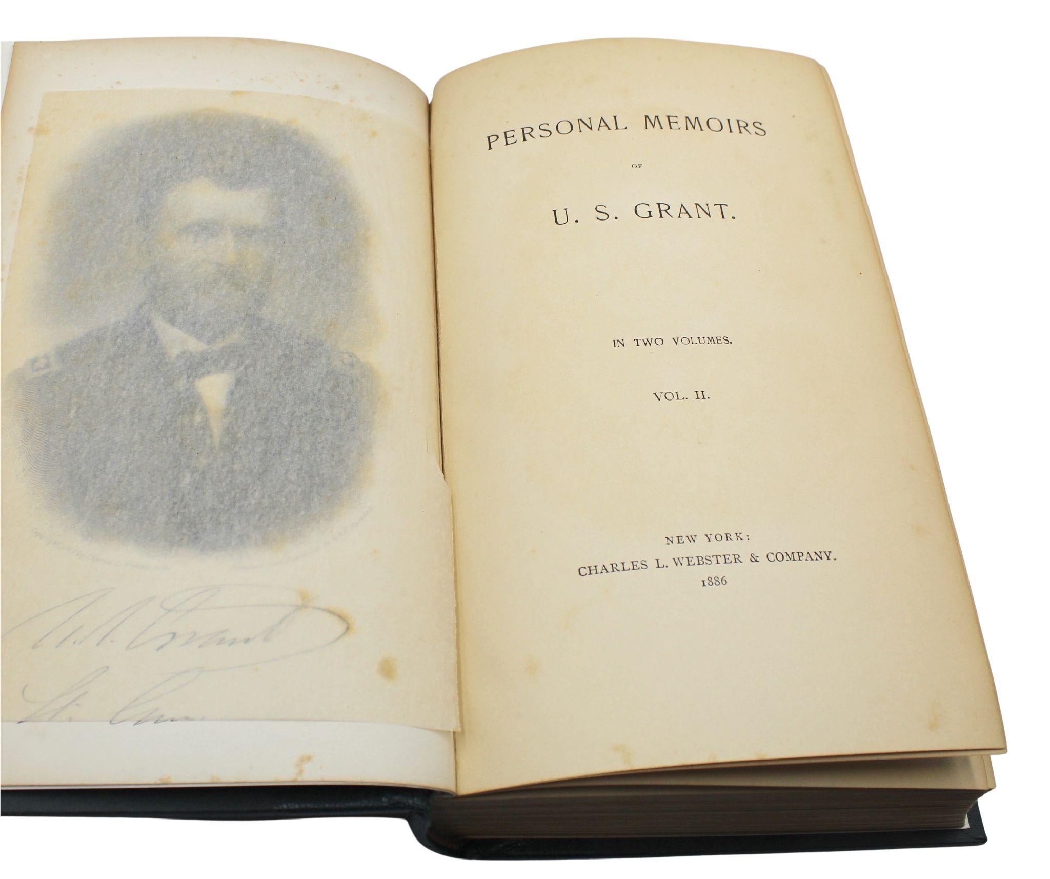 Personal Memoirs of U. S. Grant, Two-Volume Set, 1885-86 For Sale 6