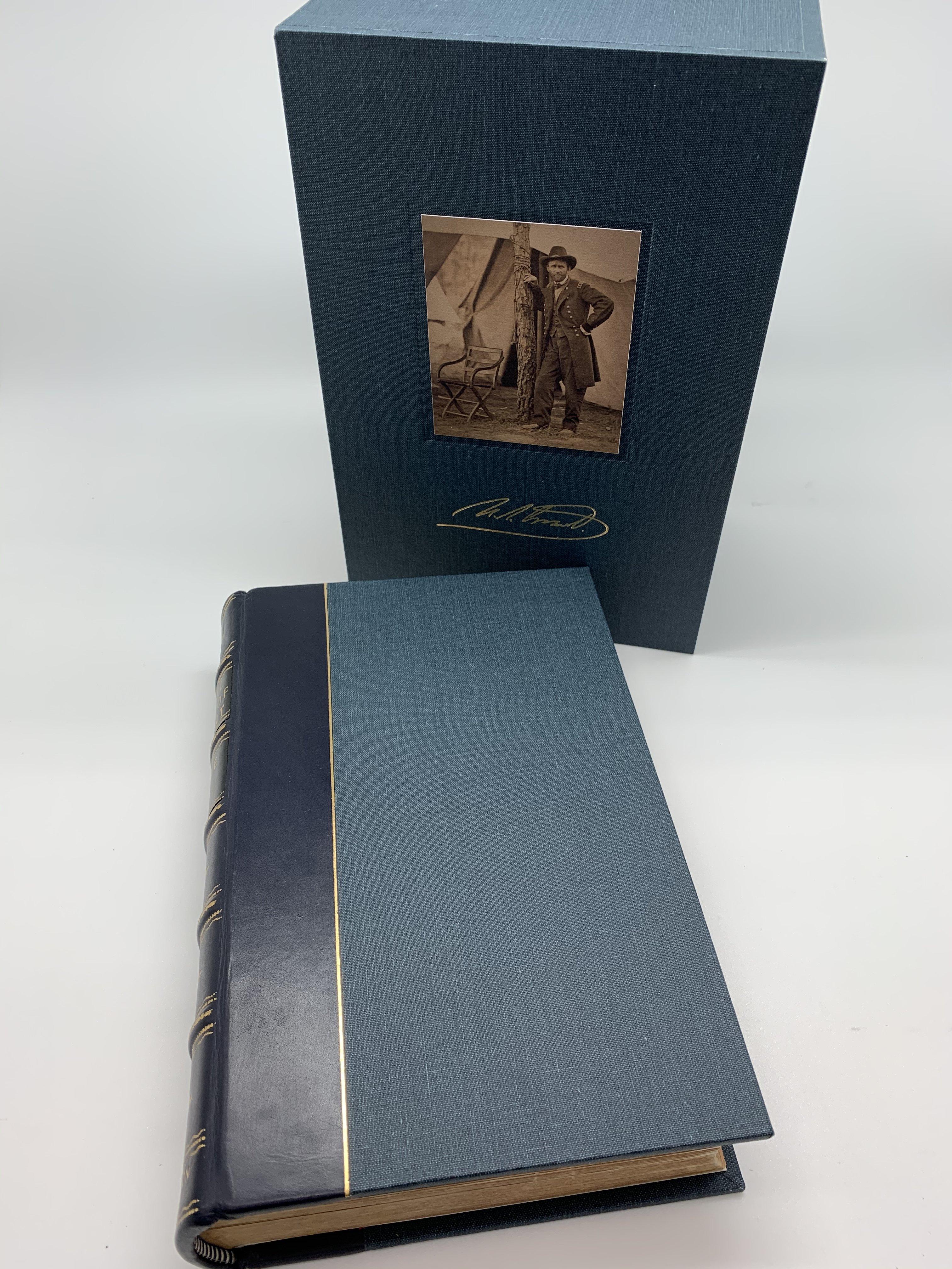 Grant, Ulysses S., Personal Memoirs of U.S. Grant. New York: Charles L. Webster and Co., 1885-1886. Two volume set. Octavo, beautifully rebound with a matching slipcase.

Offered is a two-volume first edition set of the Personal Memoirs of U.S.