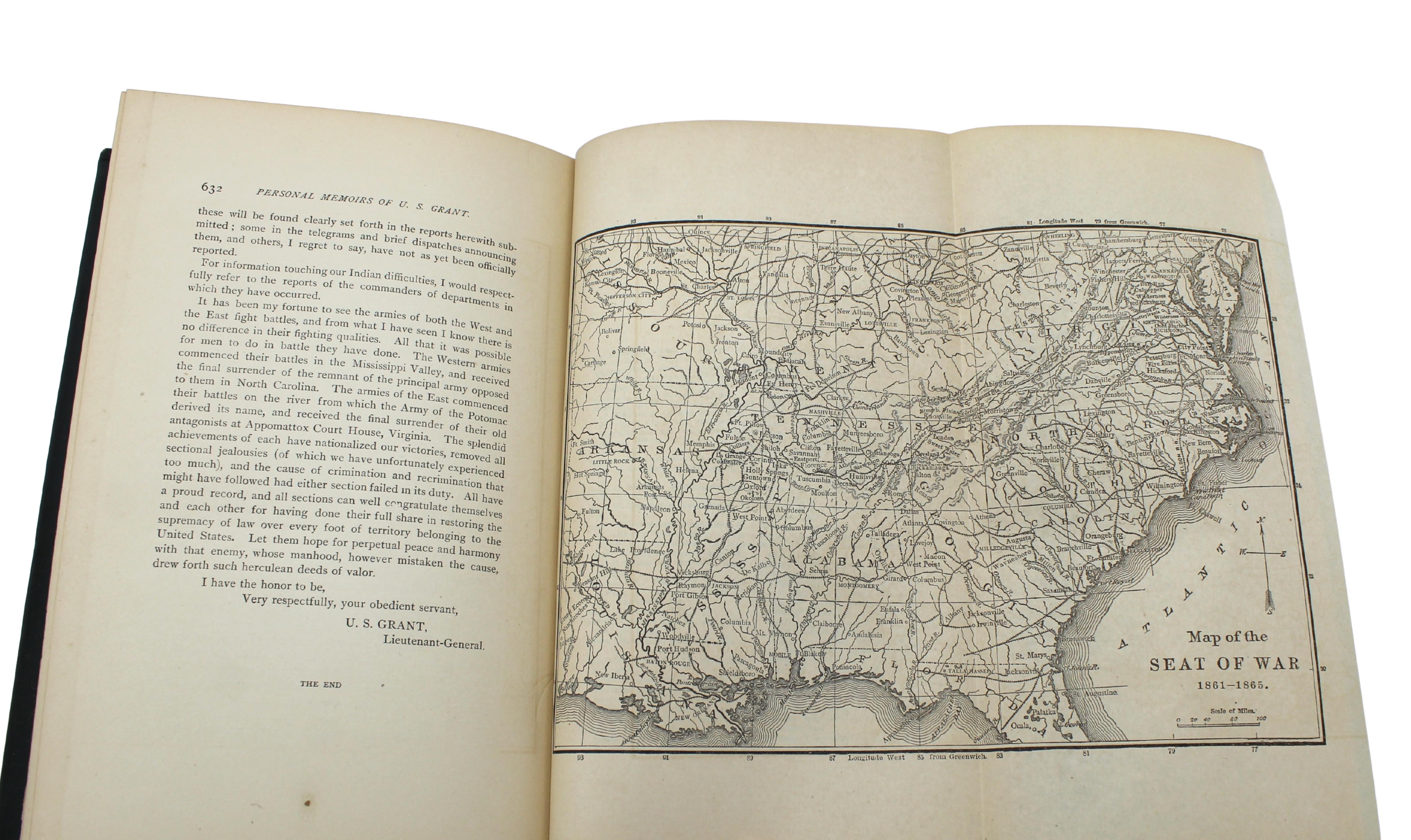 Memorie personali di U.S. Grant, prima edizione, set di due volumi, circa 1885-1886 in vendita 11