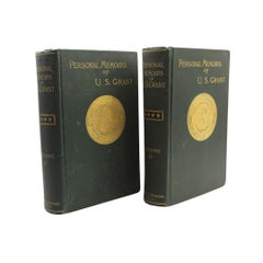 Personal Memoirs of U.S. Grant, First Edition, Two-Volume Set, Circa 1885-1886