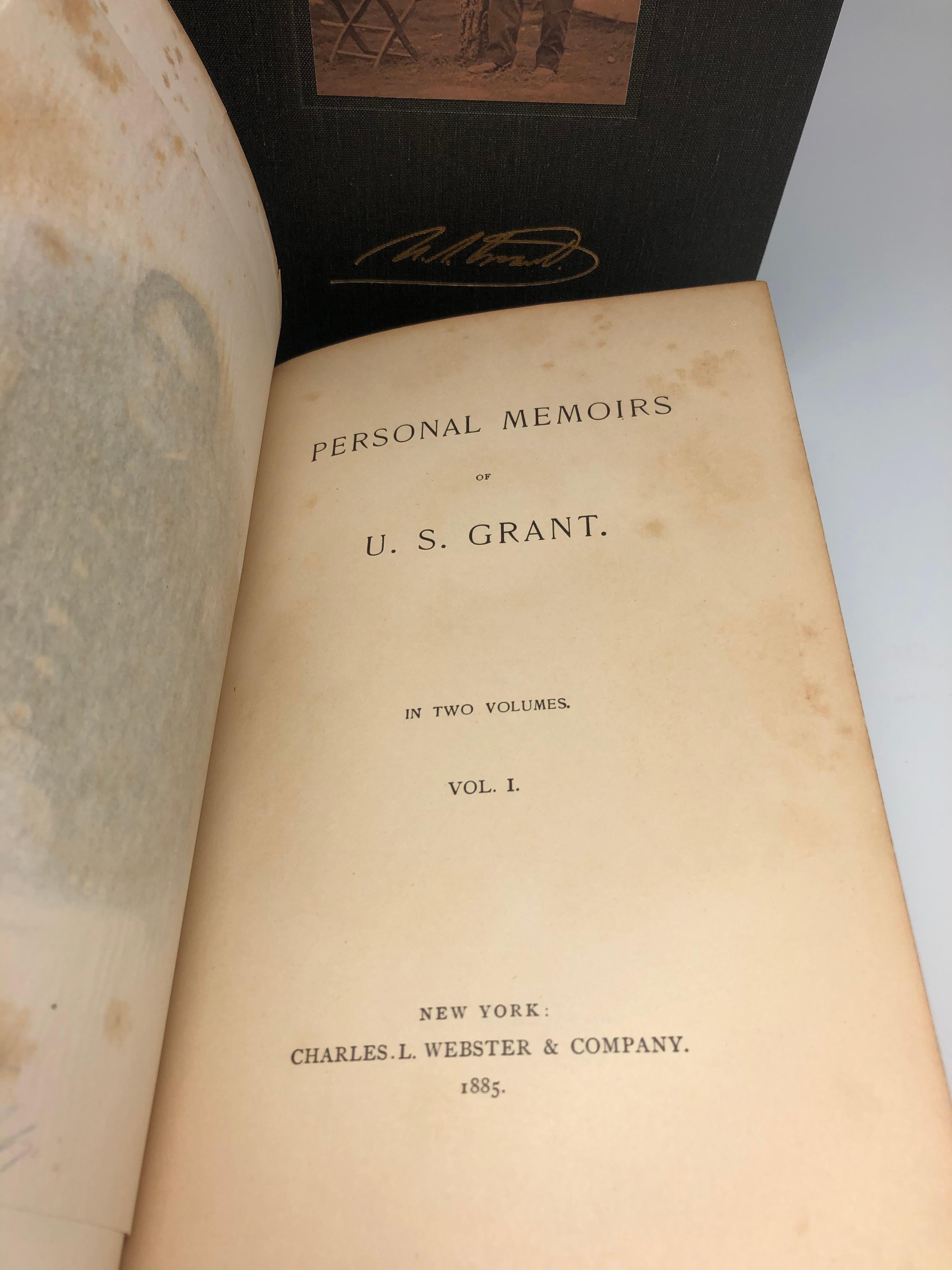 memoirs of ulysses s grant first edition