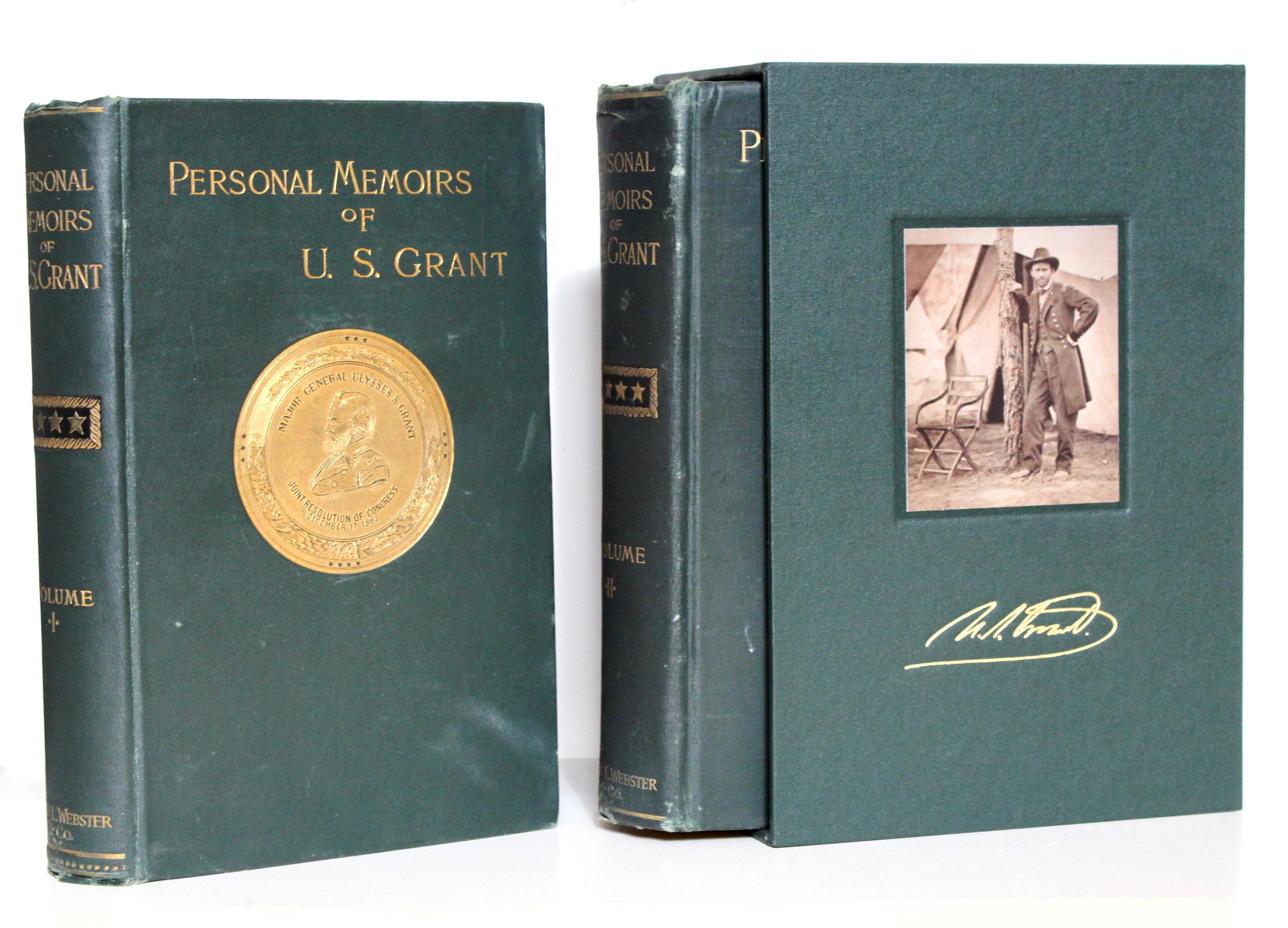 personal memoirs of u.s. grant first edition signed
