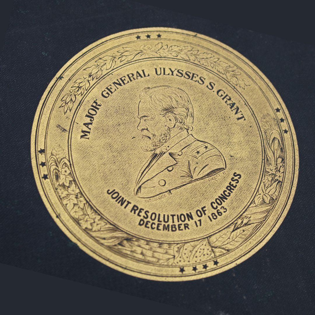 Dorato Memorie personali di U.S. Grant, prima edizione, set di due volumi, circa 1885-1886 in vendita