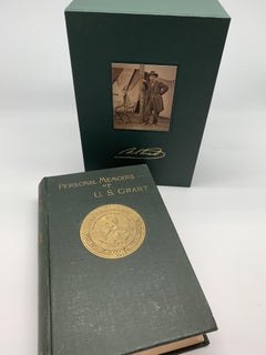 Personal Memoirs of U.S. Grant, Two-Volume Set, circa 1885-1886, Period Binding