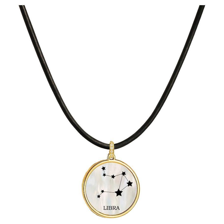 Pendentif personnalisé du signe du Zodiac Balance - pendentif personnalisé avec photo ou image