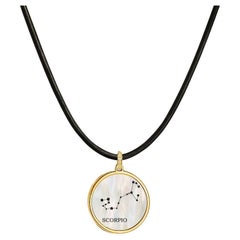 Personalize Zodiac Sign Scorpio Pendant - custom any photo or picture pendant