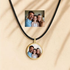Personalized Family Portrait Pendant - custom any photo or picture pendant