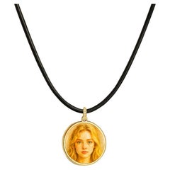Pendentif portrait personnalisé - pendentif personnalisé pour toute photo ou image