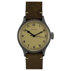 Persönlich besessen und getragen von Ian McDonald's mit COA - Longines Heritage Military