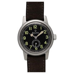 Personalmente posseduto e indossato da Ian McDonald's con due COA - Bulova Hack Field