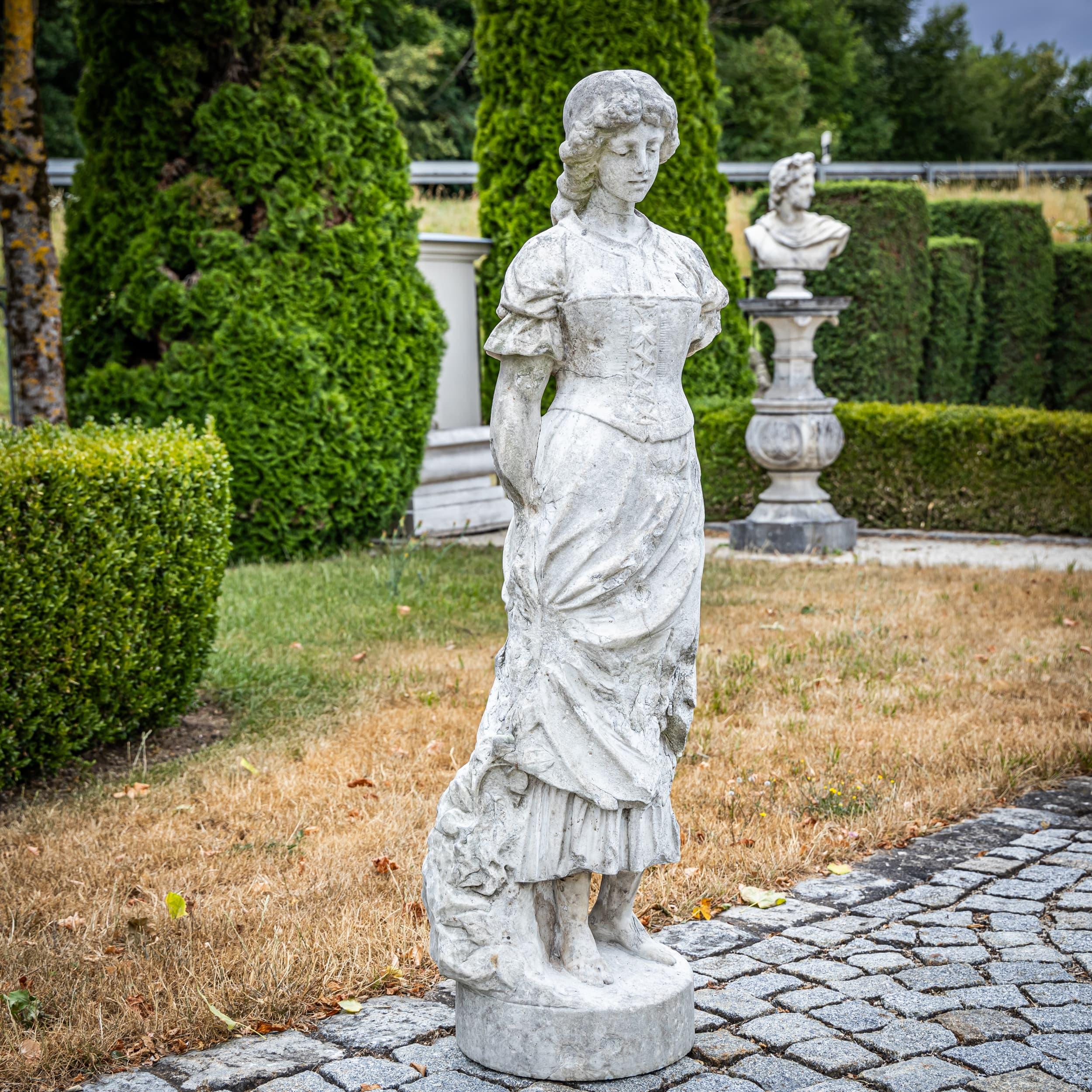 Francese Personificazione delle Four Seasons - Autunno, probabilmente Francia, XIX secolo in vendita