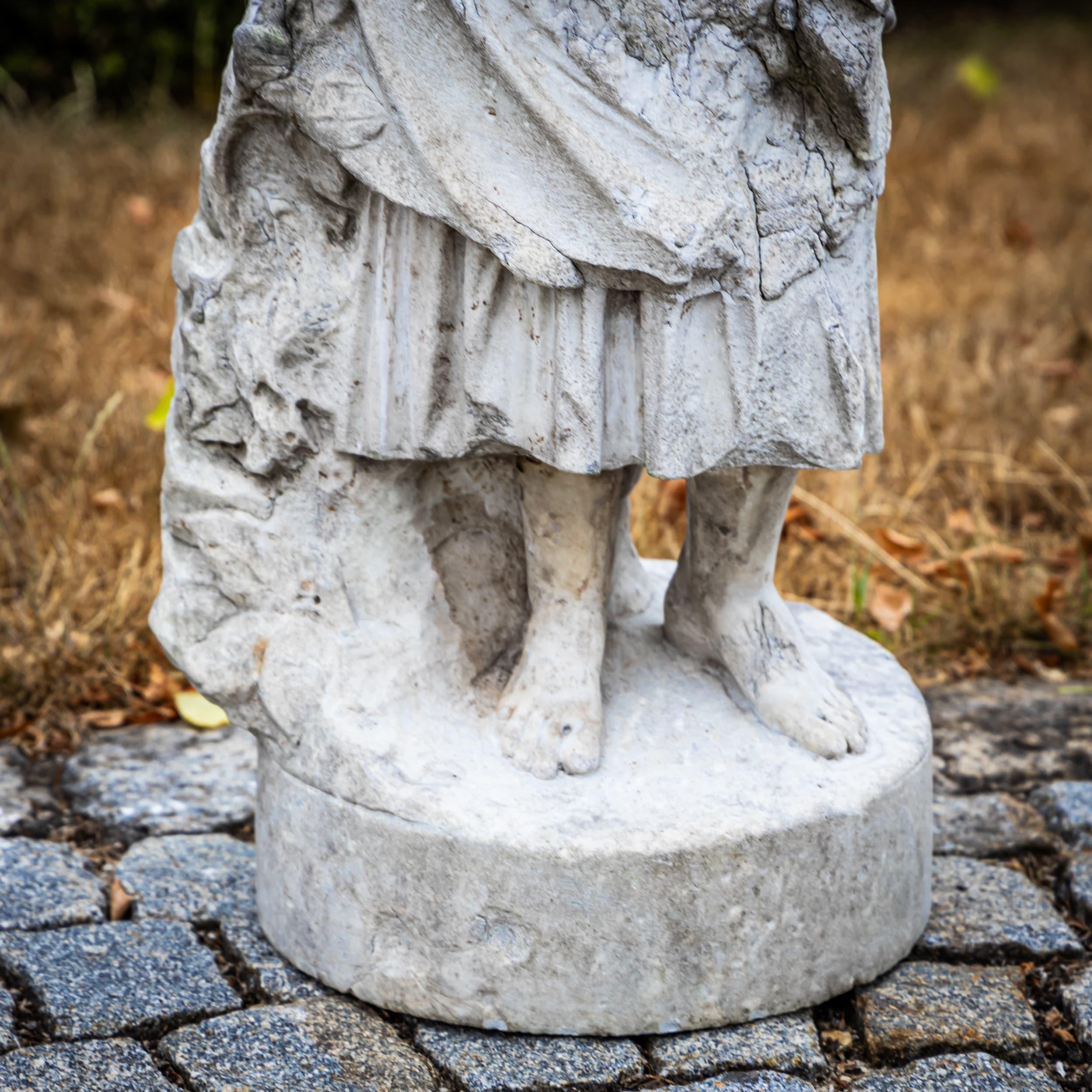 Personificazione delle Four Seasons - Autunno, probabilmente Francia, XIX secolo In condizioni buone in vendita a Greding, DE