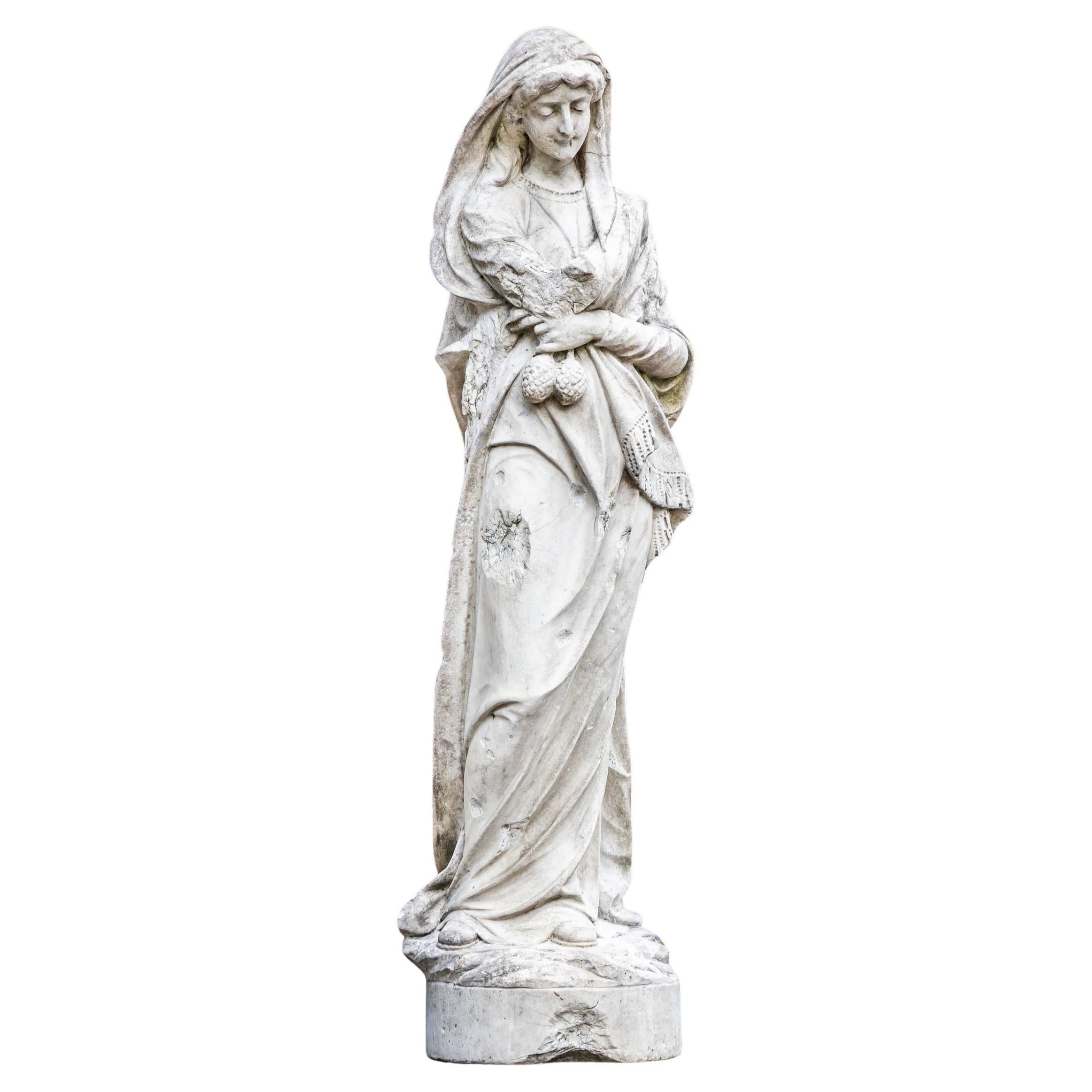 Personificazione delle Four Seasons - Inverno, probabilmente Francia, XIX secolo in vendita