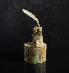 "Personnage a la plume" Modern Art Sculpture by Joan Miró