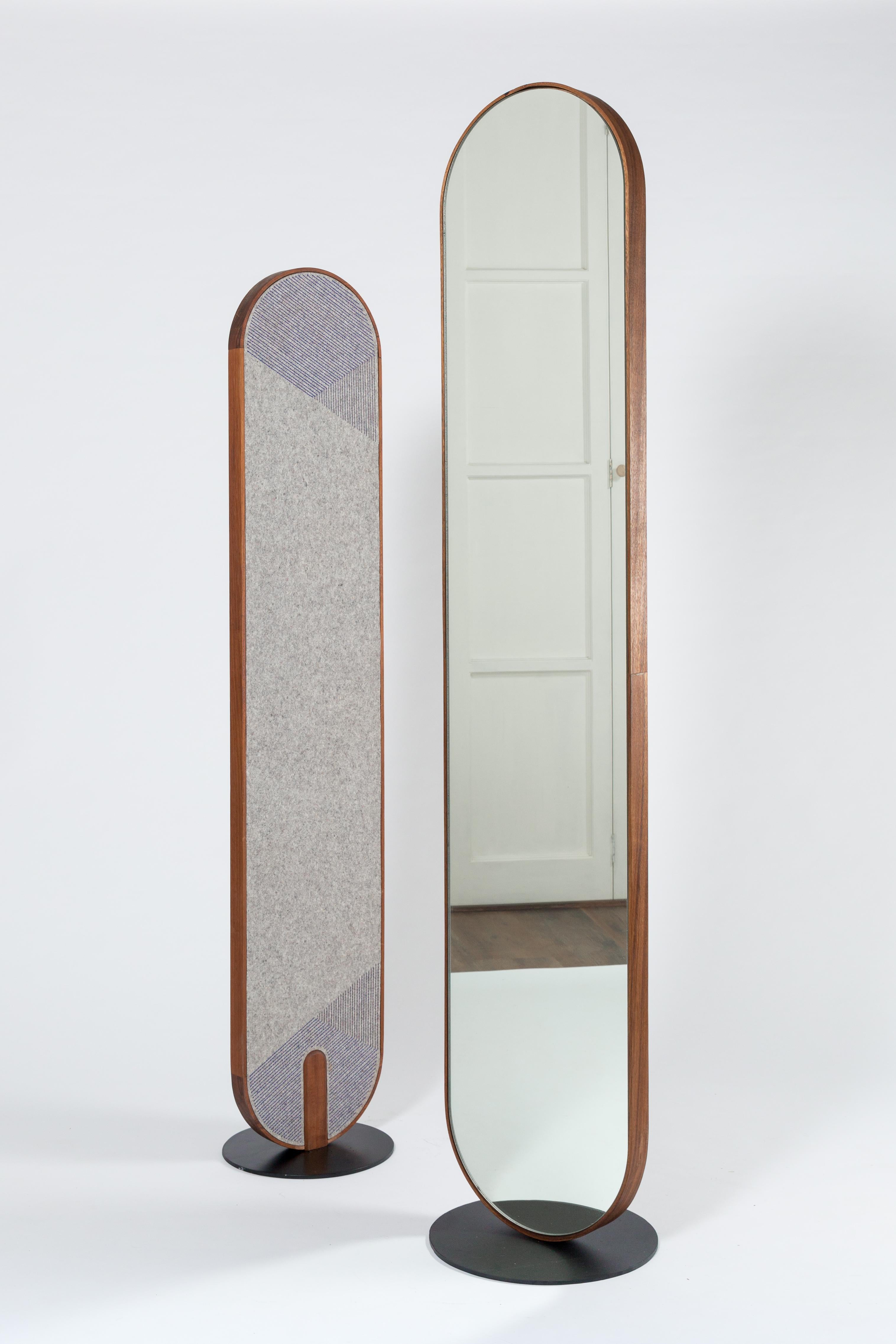 Perspectiva mirror by Colección Estudio
Dimensions: D 35 x W 35 x H 175 cm
Materials: oak wood
Also available in ebonized oak wood and tzalam wood.

Collection 02, intends to improve our relationship with the spaces we live in, through the