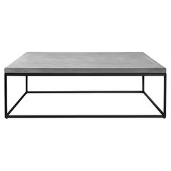 Perspective 1000x1000 Coffee Table Black