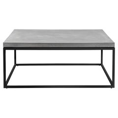 Table basse Perspective 750x750 noir