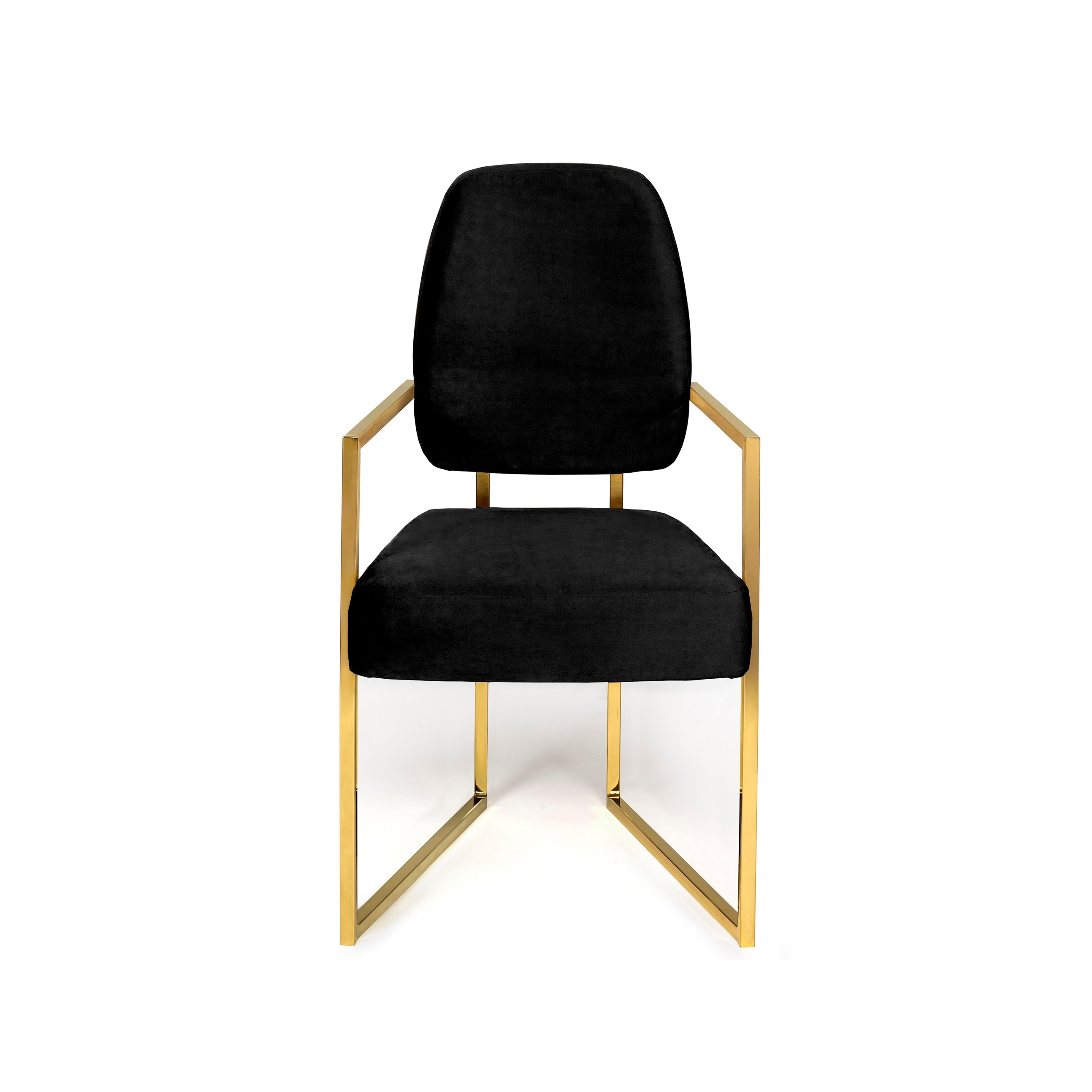 Hand-Crafted Perspective Dining Chair, COM, InsidherLand by Joana Santos Barbosa For Sale