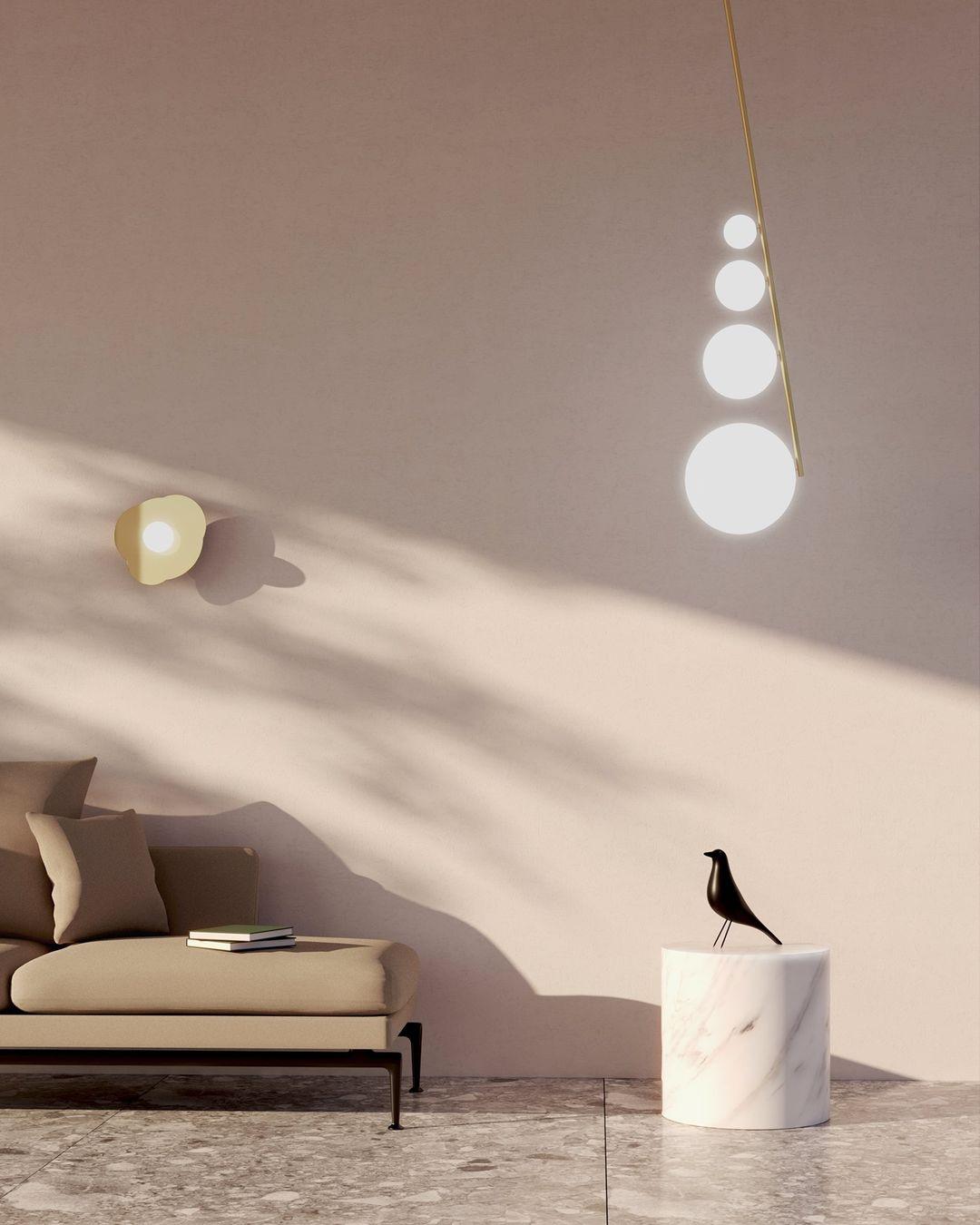 Postmoderno Lampada a sospensione Perspective di Atelier A Light in vendita