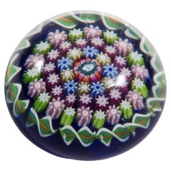 Perthshire Art Glass Paperweight Twists and Millefiori