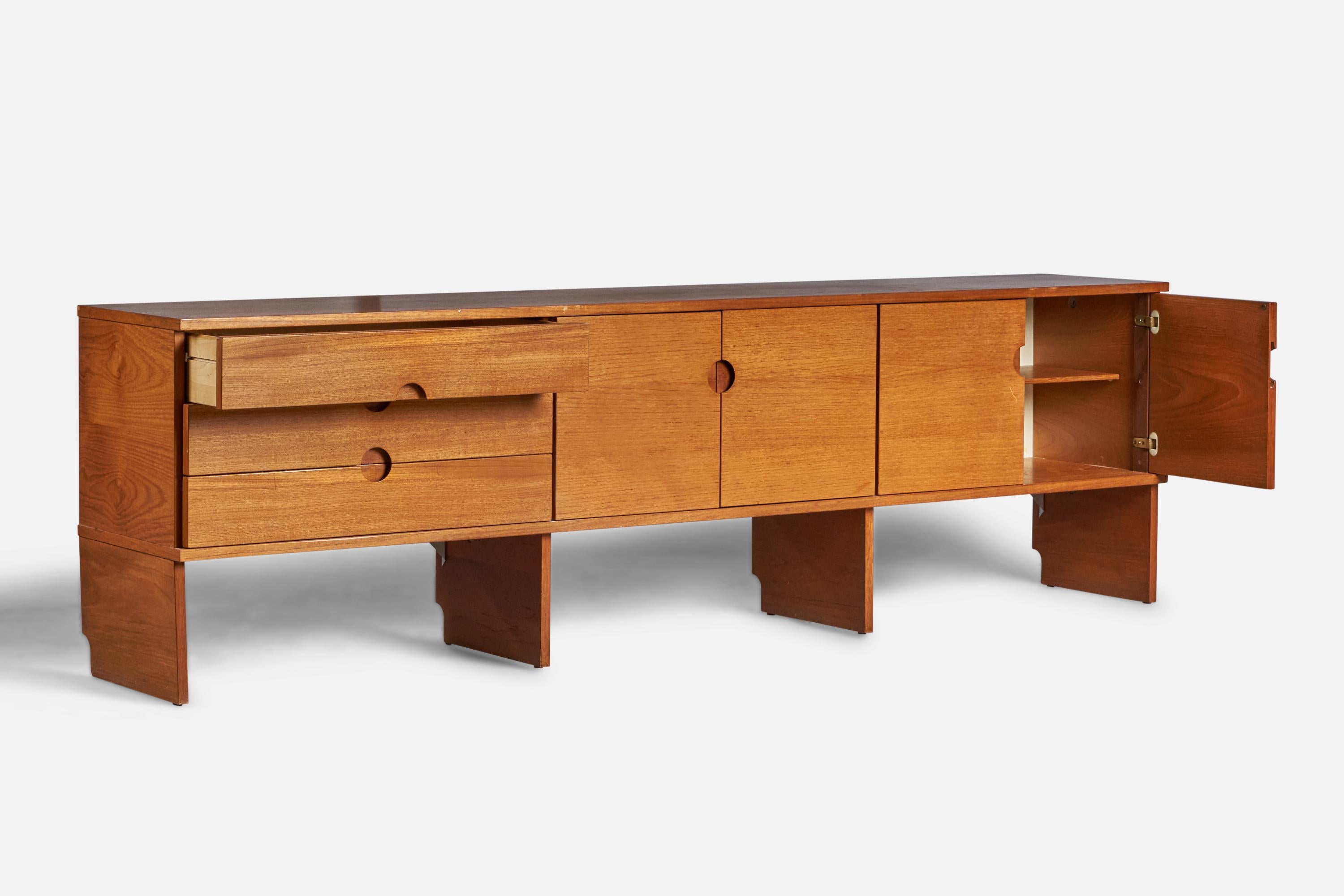 Mid-Century Modern Pertti Salmi, Sideboard, Teak, Finland 1960s For Sale