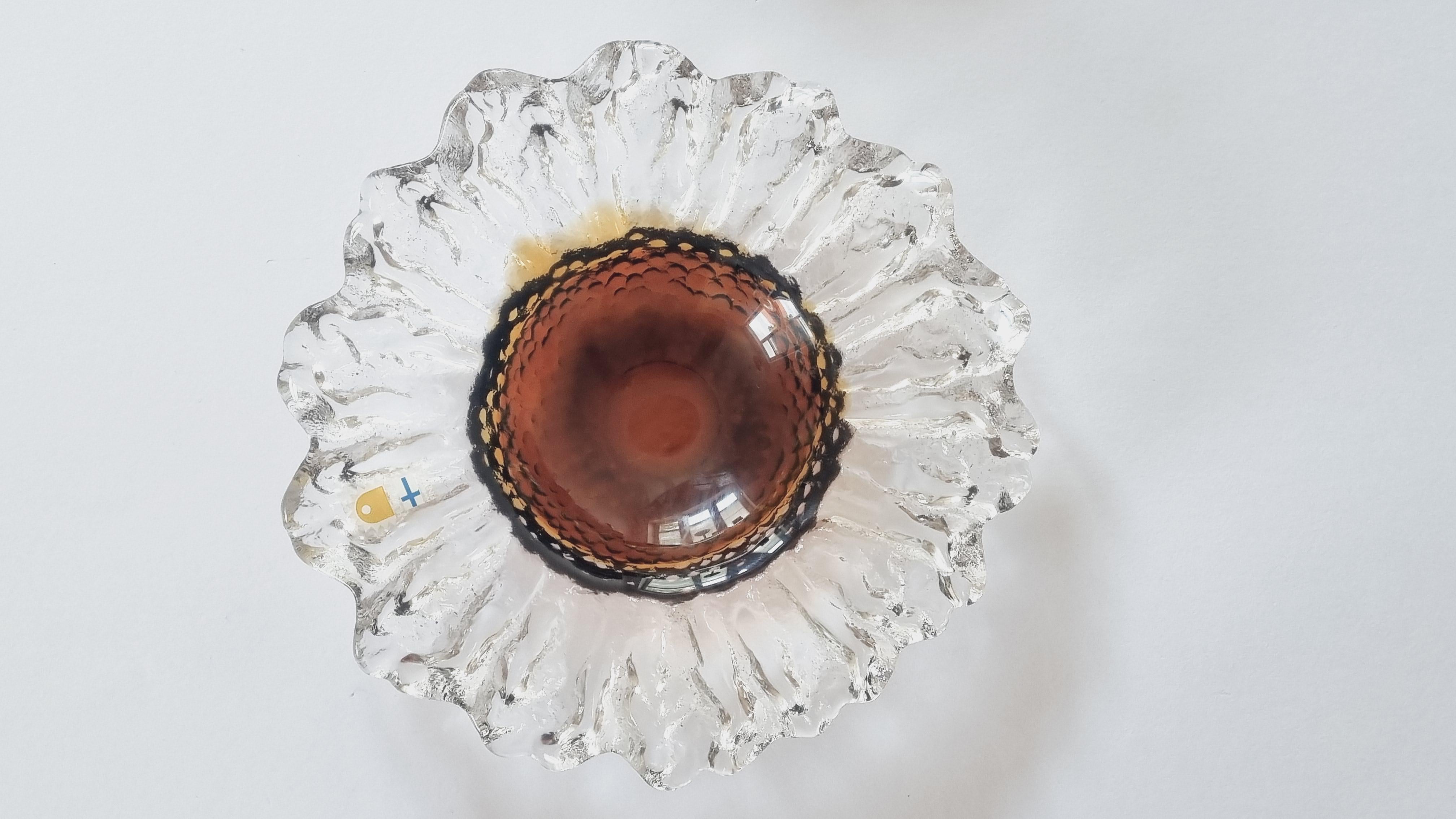 Pertti Santalahti Glass Bowl, Humppila, Finland, 1960s For Sale 6