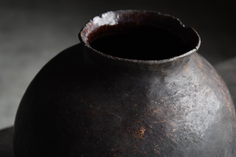 Peru Antique Earthenware 1700s-1800s / Pottery Vase Jar Pot Wabi Sabi ...