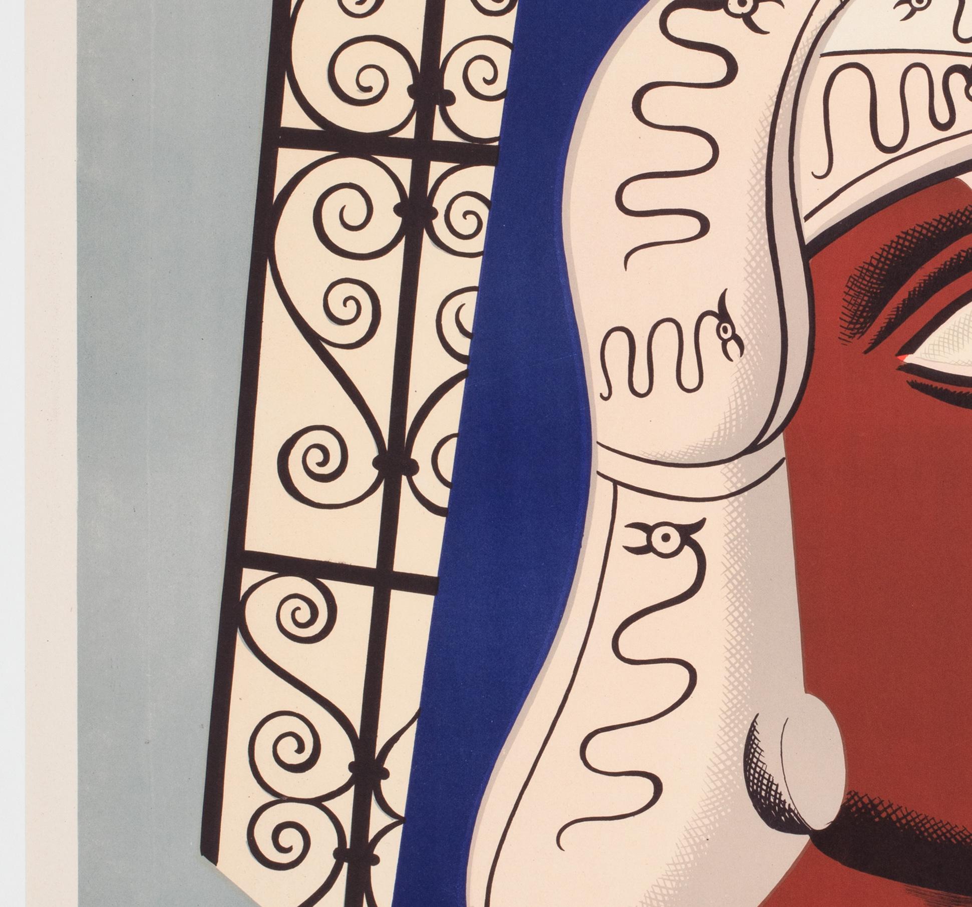 XX secolo Poster pubblicitario di viaggio in Perù del 1950 circa, Sabino Springett in vendita