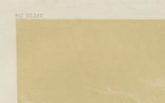 Peru Mining Mountain of Hualgayoc – Antique Lithograph, 1865