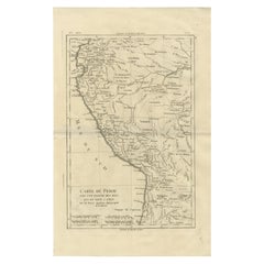 Peru & Upper Amazon – Enlightenment Map by Rigobert Bonne, c.1780
