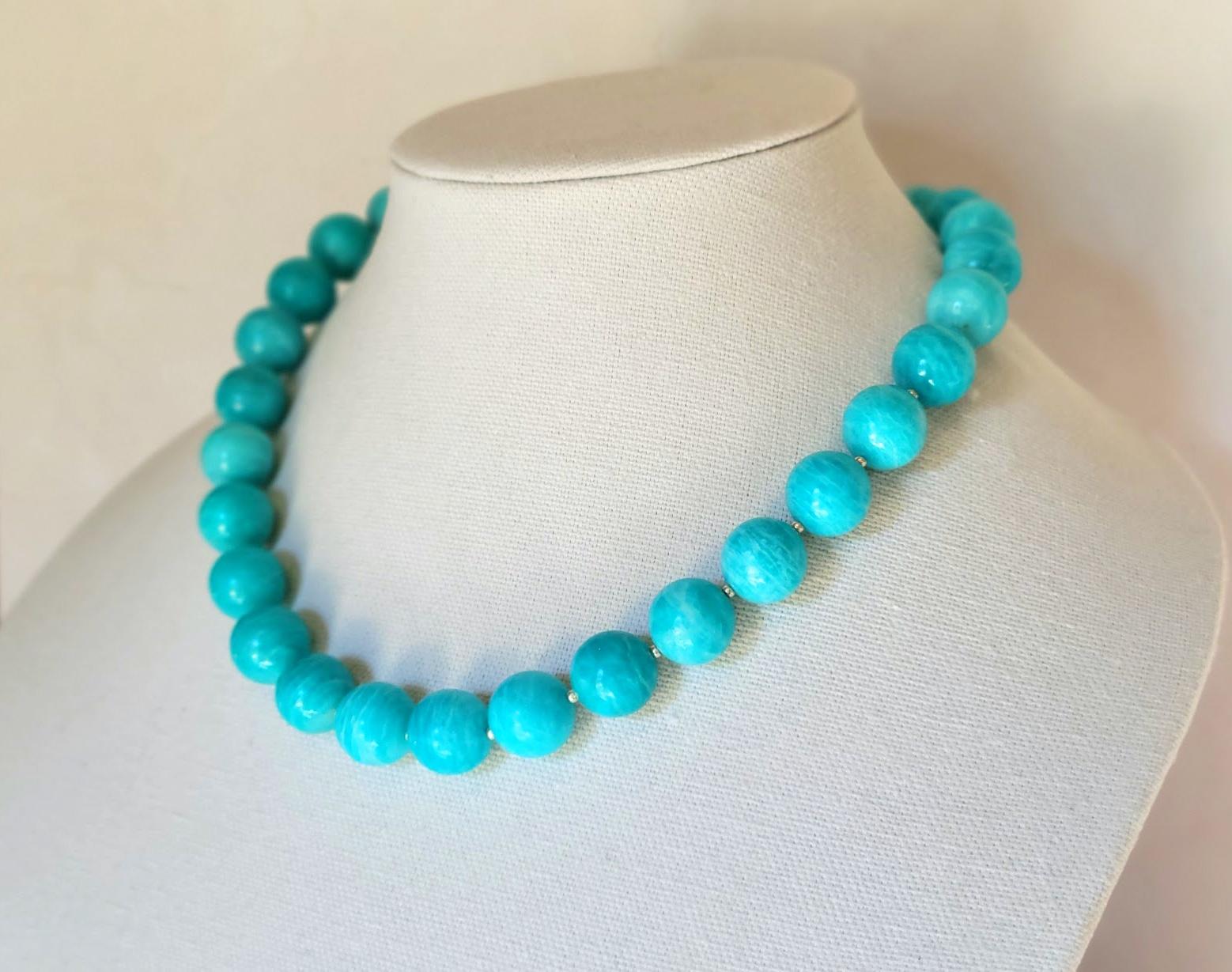 Peruvian Amazonite Necklace 1