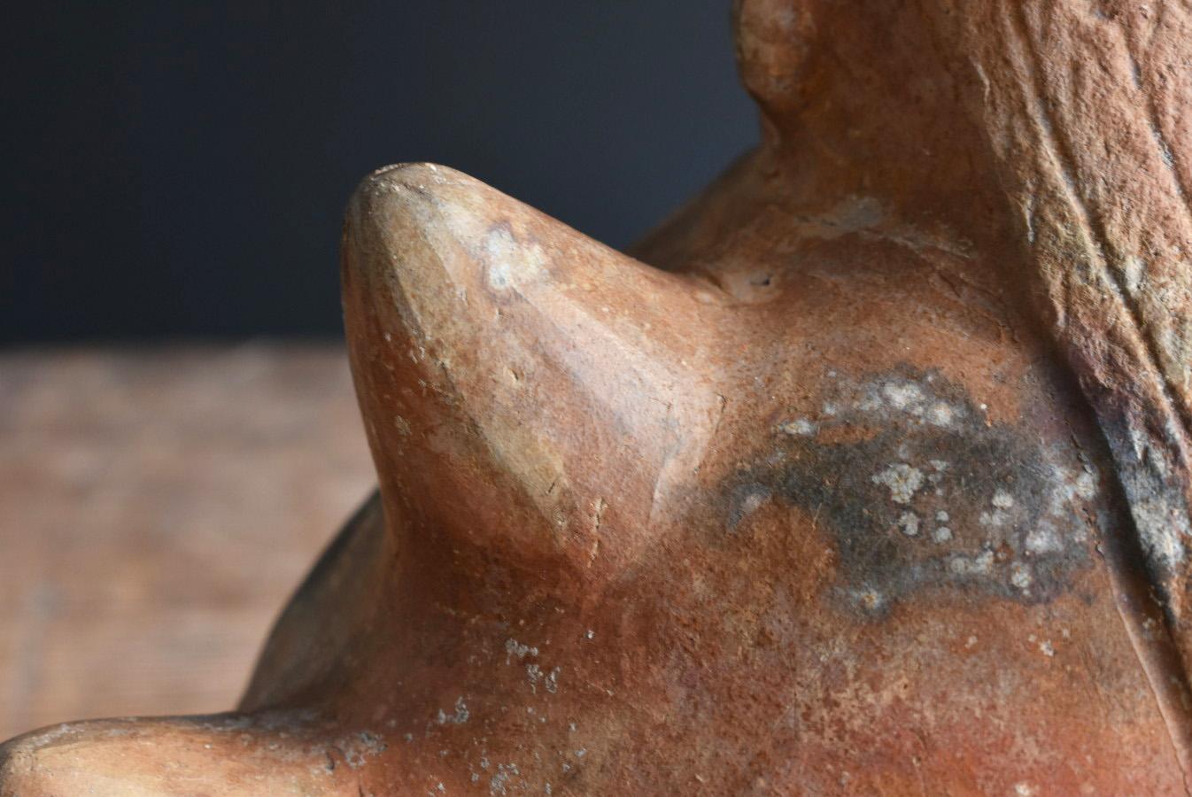 Peruanisches antikes Steingut / 9. bis 10. Jahrhundert / menschliche Maske / Wari-Kultur im Angebot 6
