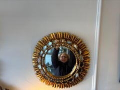 Peruvian giltwood Mirror
