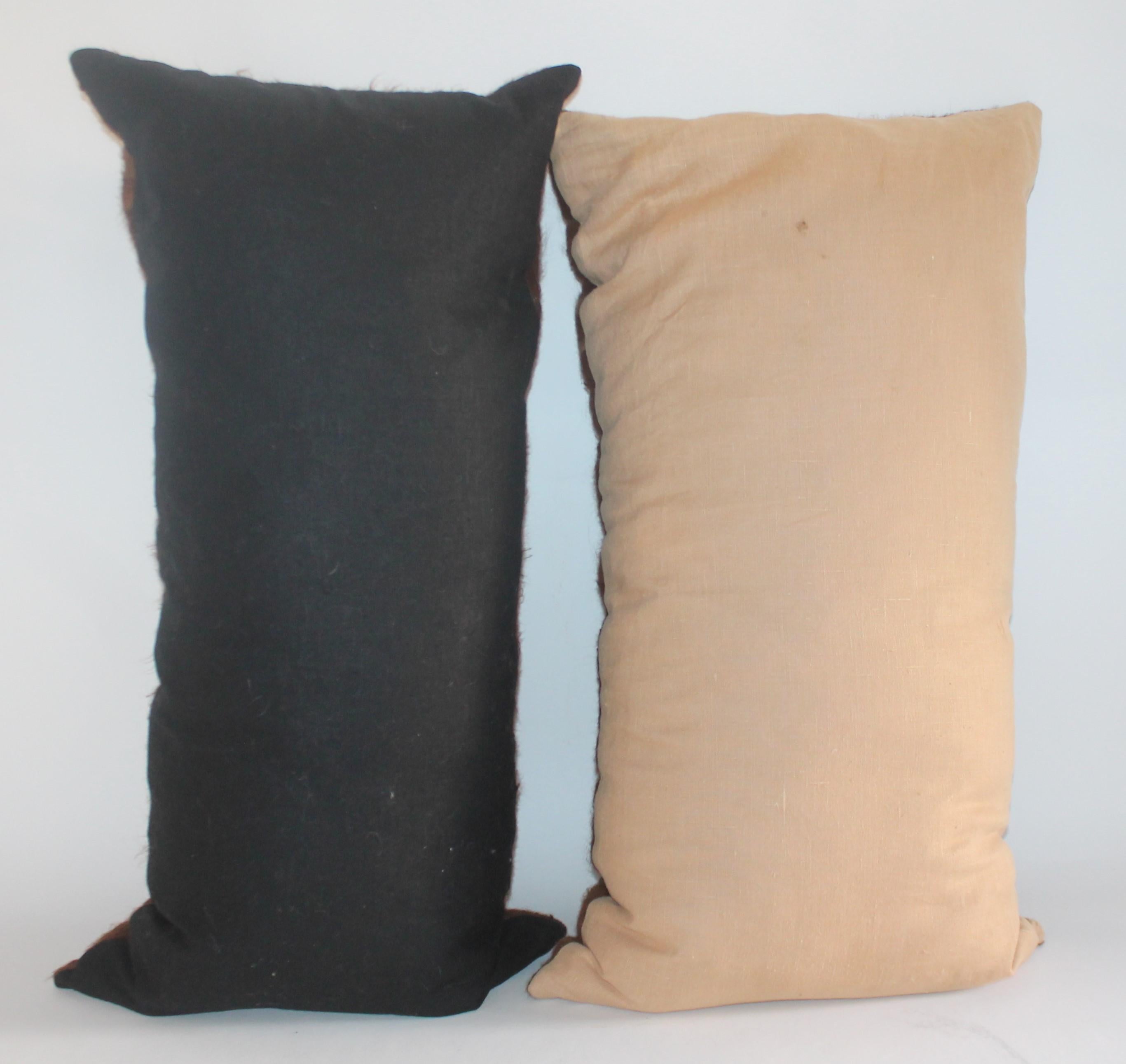 Peruvian Hand Woven Weaving Pillows / Pair For Sale 3