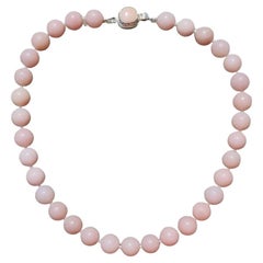 Peruvian Pink Opal Necklace