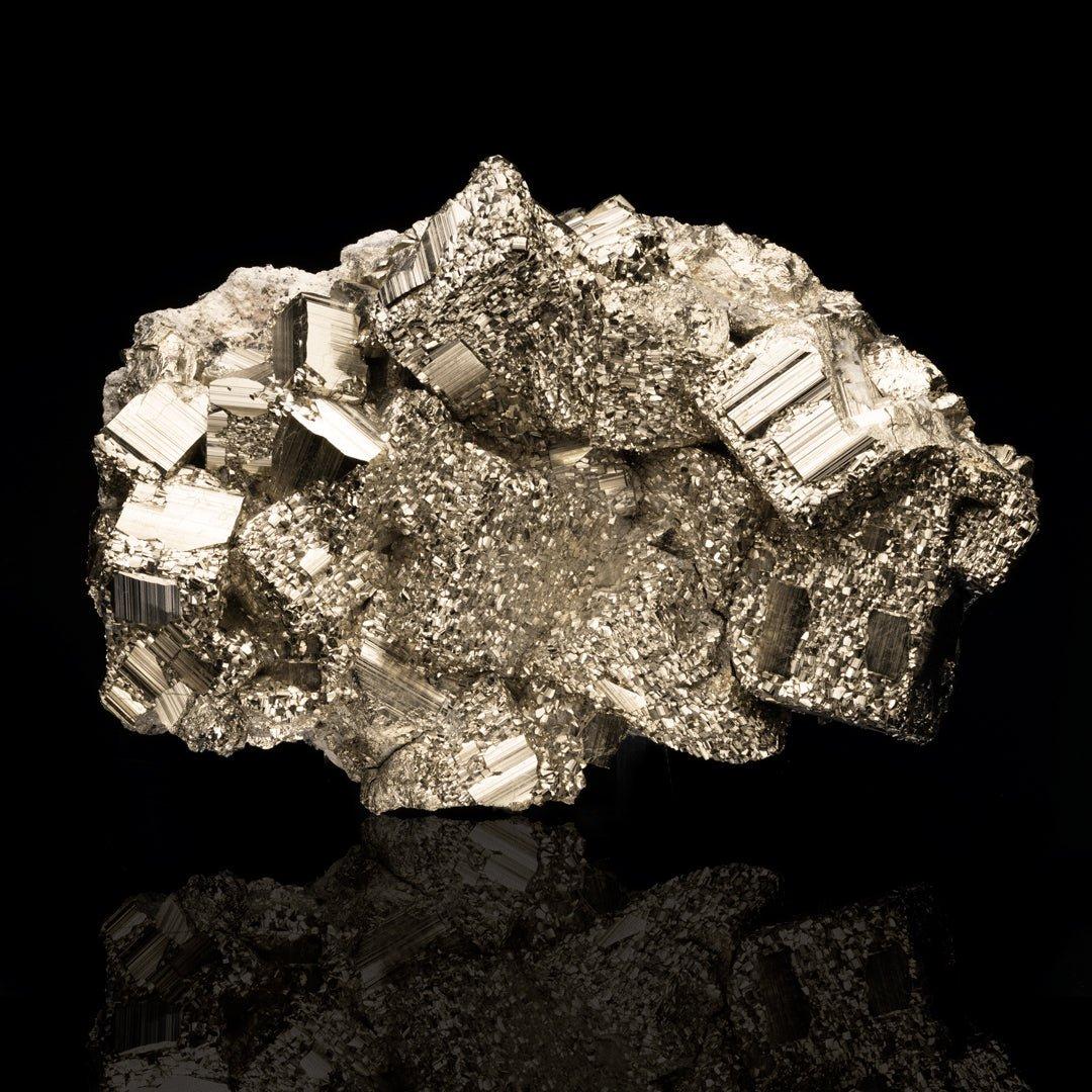 Contemporary Peruvian Pyrite // 19.5 Lb. For Sale