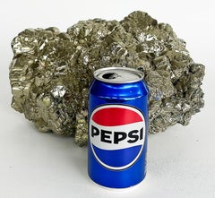 Peruvian Pyrite Cluster Specimen Weighing 44 Pounds